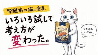 猫と腎臓病と食事の選び方